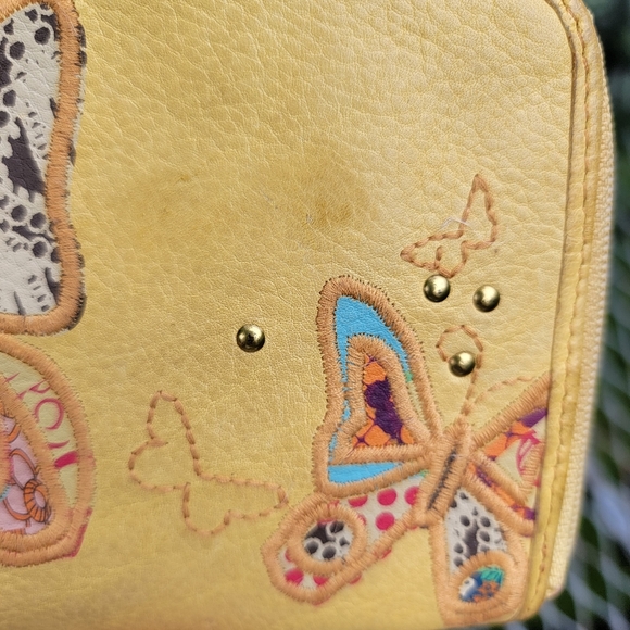 Fossil Leather Butterfly 🦋 Wristlet Wallet - Picture 6 of 9